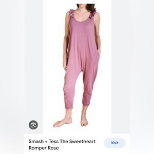 Smash+Tess Sweatheart Romper